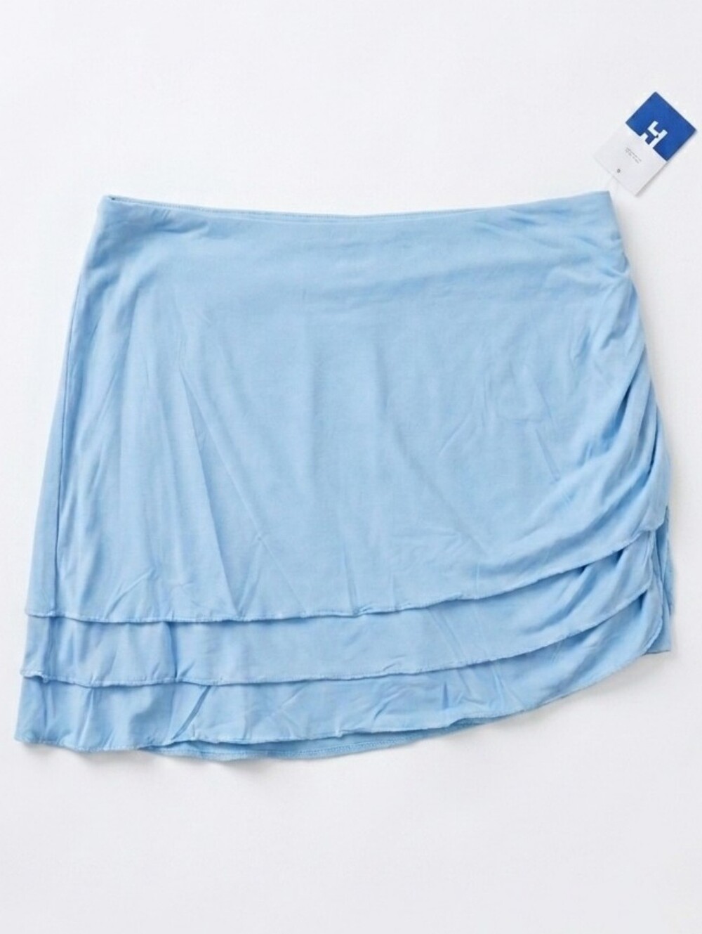 NWT JoyLab Game Day High-Rise Athletic Skort Built-In Shorts Tranquility Blue XL